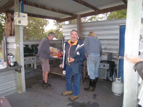 Bernie looks happy with his sausage!!!!